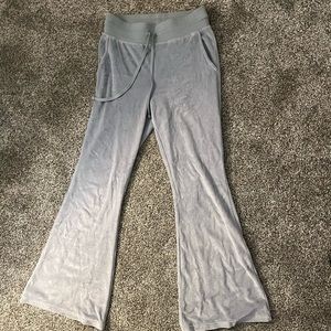 Aerie velvet flare sweats
